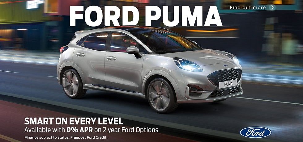Puma with 0% APR on Ford Options