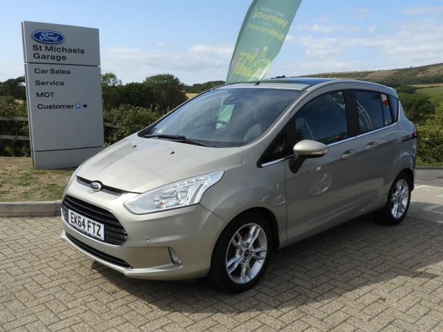 2014 (64) Ford B-Max 1.0T EcoBoost Titanium X MPV 5dr Petrol Manual Euro 5 (s/s) (125 ps)