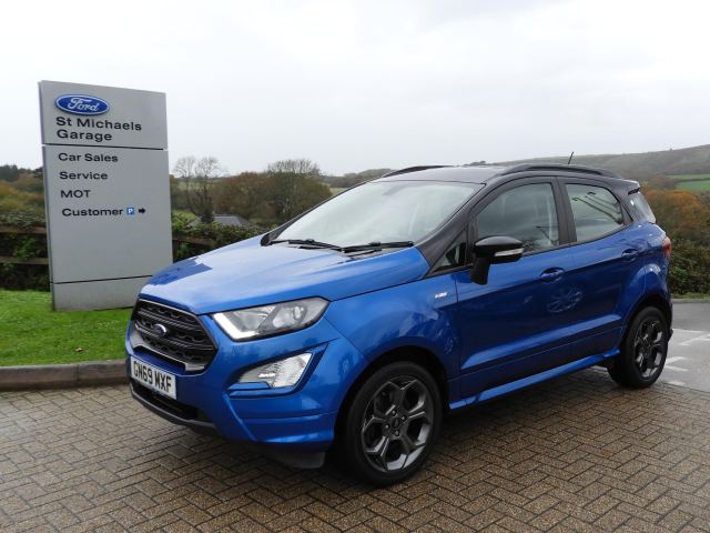 2019 (69) Ford EcoSport 1.0T EcoBoost GPF ST-Line SUV 5dr Petrol Auto Euro 6 (s/s) (125 ps)