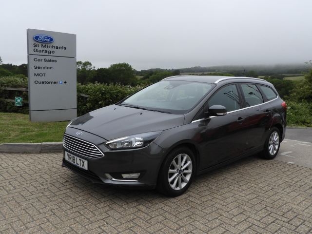 2018 (18) Ford Focus 1.0T EcoBoost Titanium Estate 5dr Petrol Manual Euro 6 (s/s) (125 ps)