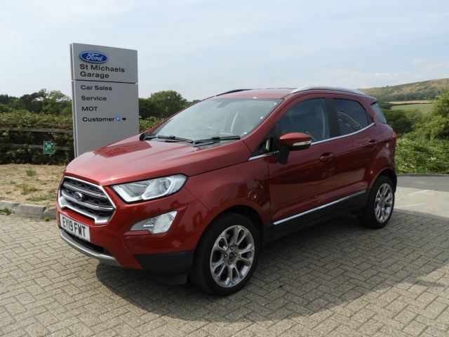 2019 (19) Ford EcoSport 1.0T EcoBoost GPF Titanium SUV 5dr Petrol Manual Euro 6 (s/s) (125 ps)