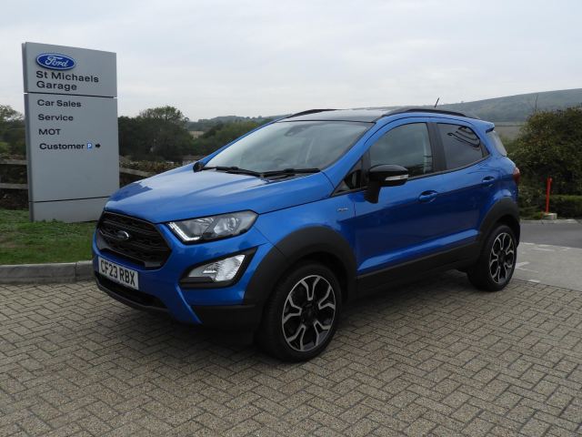 2023 (23) Ford EcoSport Active 5 Door 1.0L Ford EcoBoost 125PS FWD 6 Speed Manual